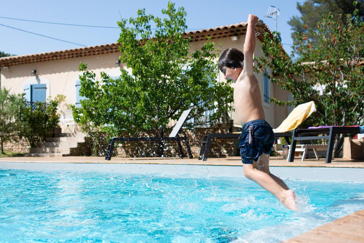 Bed and Breakfast Les Manaux En Provence Roquevaire Exterior foto